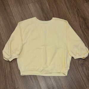 Aerie Soft Cream Knit Top